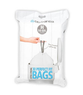 Brabantia Bin Liners - 50-60L