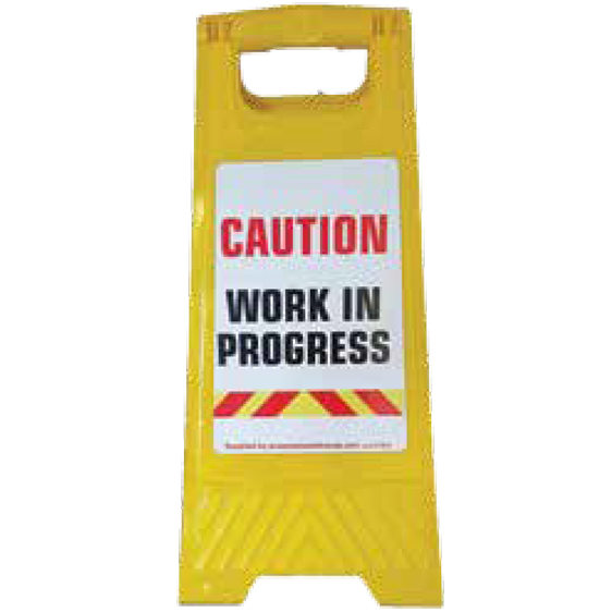 Caution Work in Progress Sign
