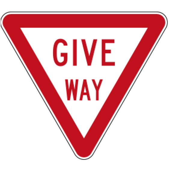 Give Way Sign