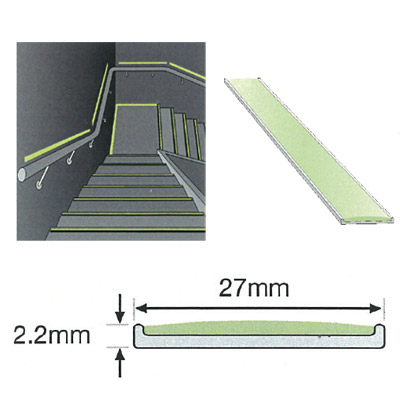 MS-26 Handrail Wall Strip